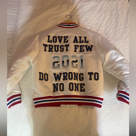 Supreme Mitchell & Ness Satin Varsity
Jacket - Picture 10 of 12